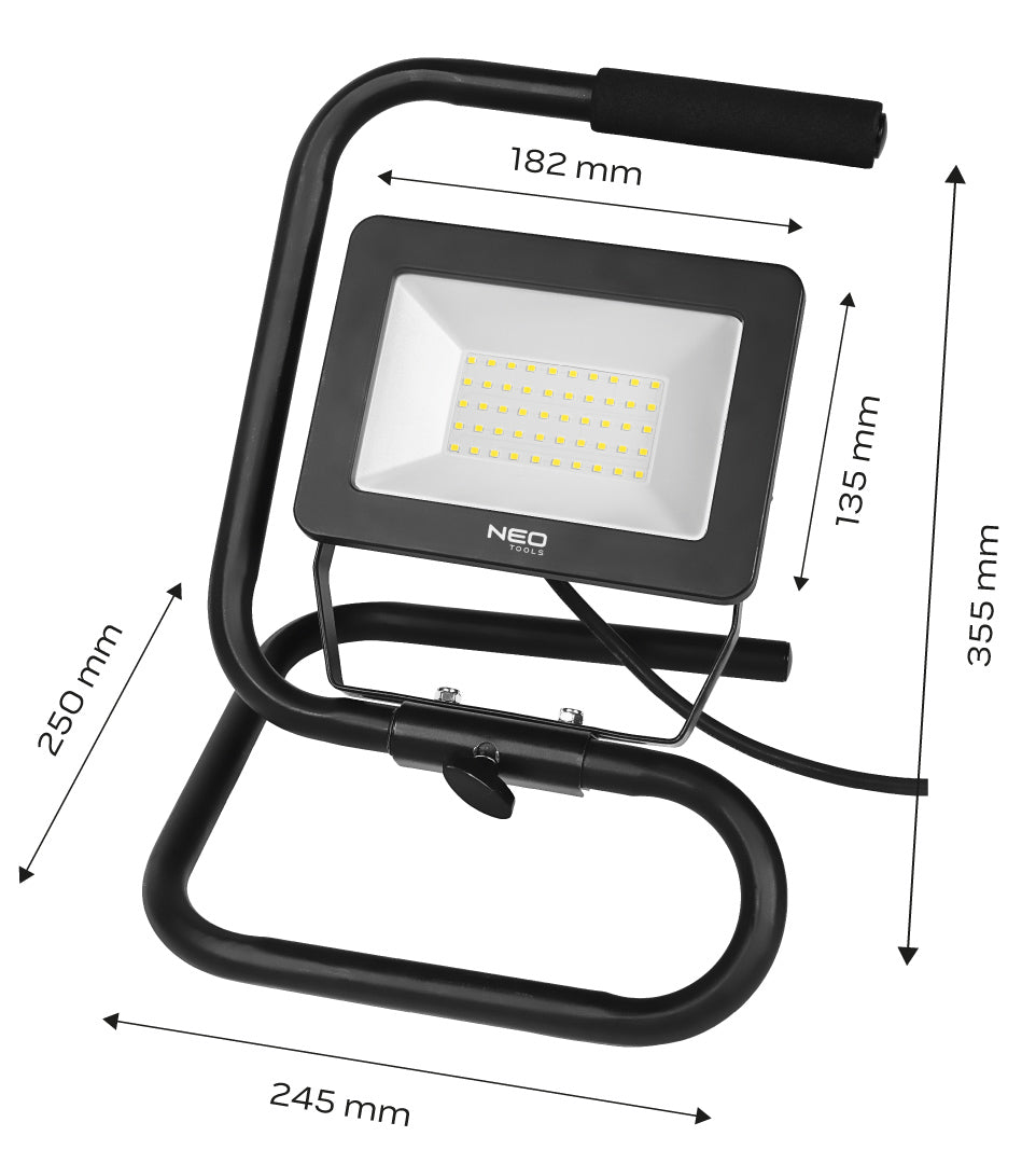 Reflektor 50W SMD LED 4250 lm 230VPrenosný od NEO TOOLS nájdeš na naravis.sk