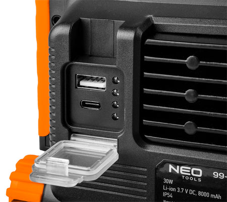 Batériová lampa 3000 lm SMD LED od NEO TOOLS nájdeš na naravis.sk