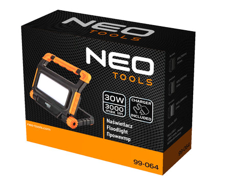 Batériová lampa 3000 lm SMD LED od NEO TOOLS nájdeš na naravis.sk