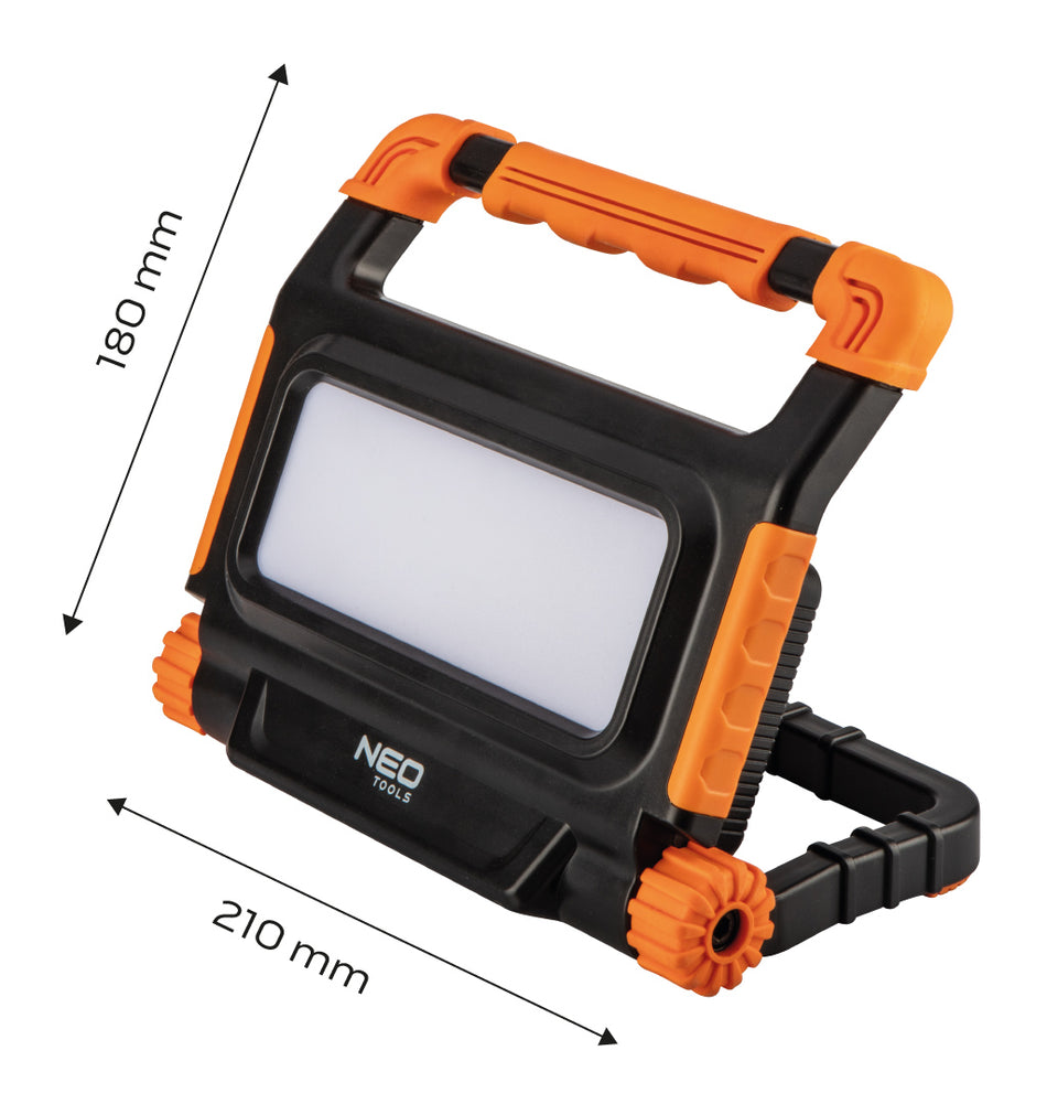 Batériová lampa 3000 lm SMD LED od NEO TOOLS nájdeš na naravis.sk