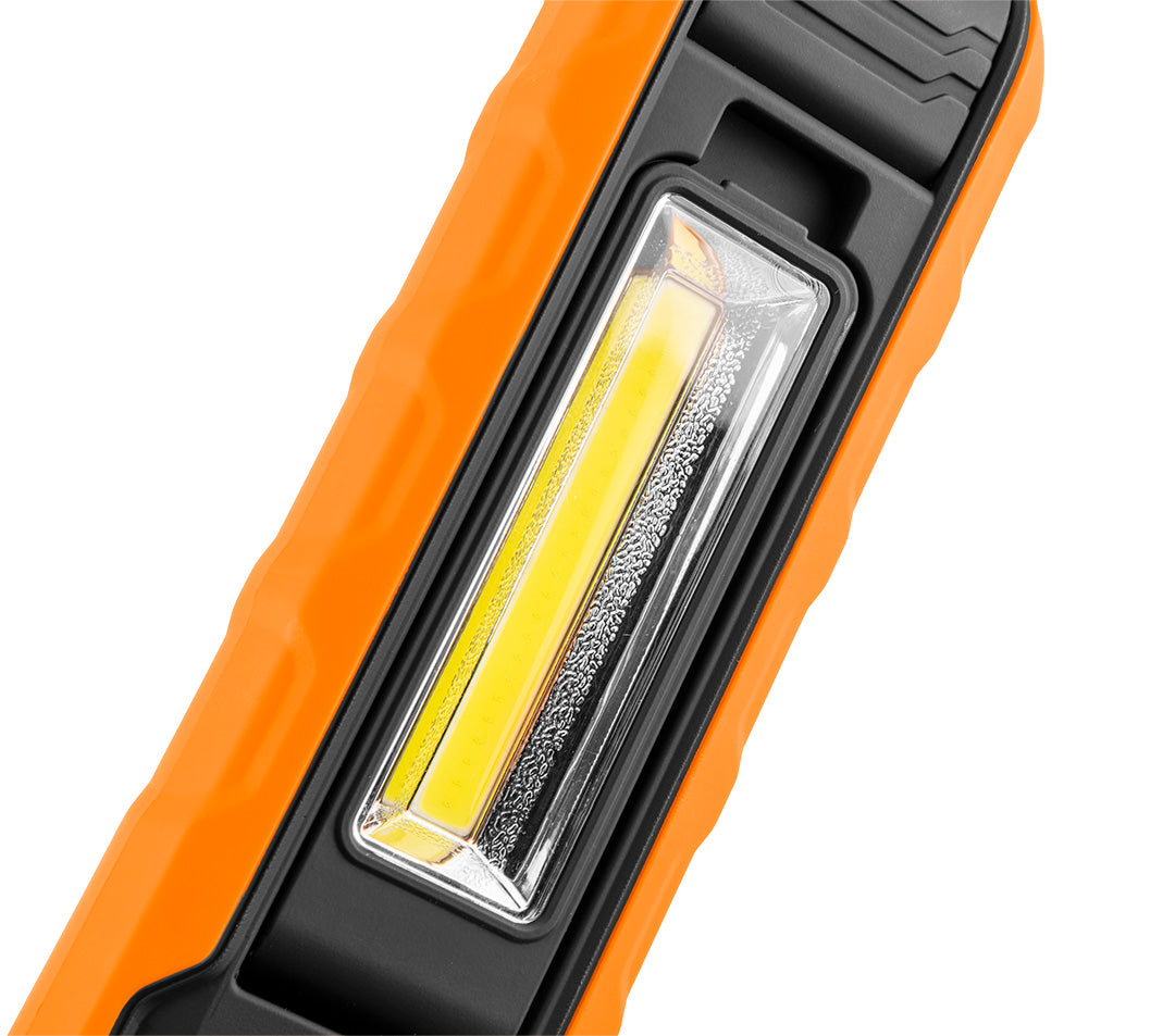 Batériová dielenská lampa 500 lm COB + základňa + nabíjačka od NEO TOOLS nájdeš na naravis.sk