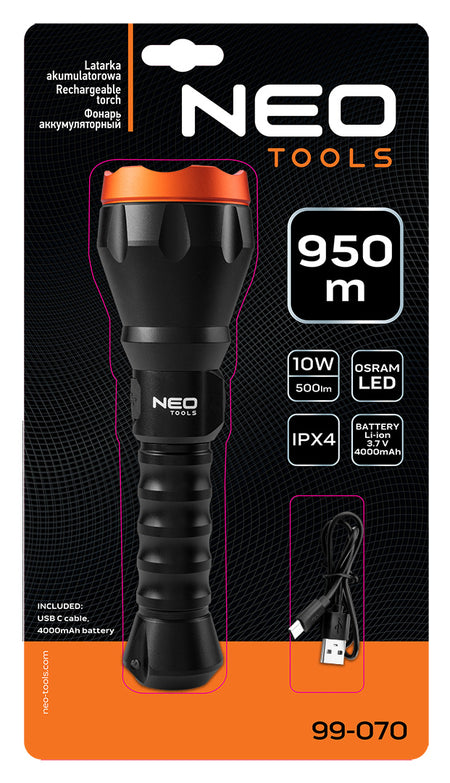 Batéria USB C 500 lm Osram LED od NEO TOOLS nájdeš na naravis.sk