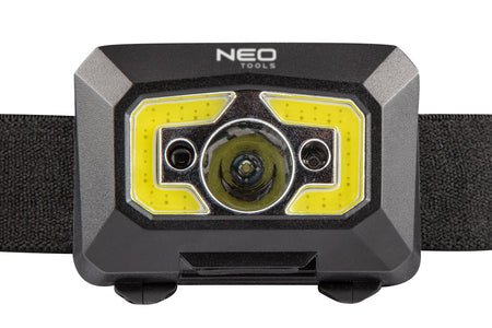 Batéria USB čelovka 250 lm COB LED + senzor pohybu od NEO TOOLS nájdeš na naravis.sk