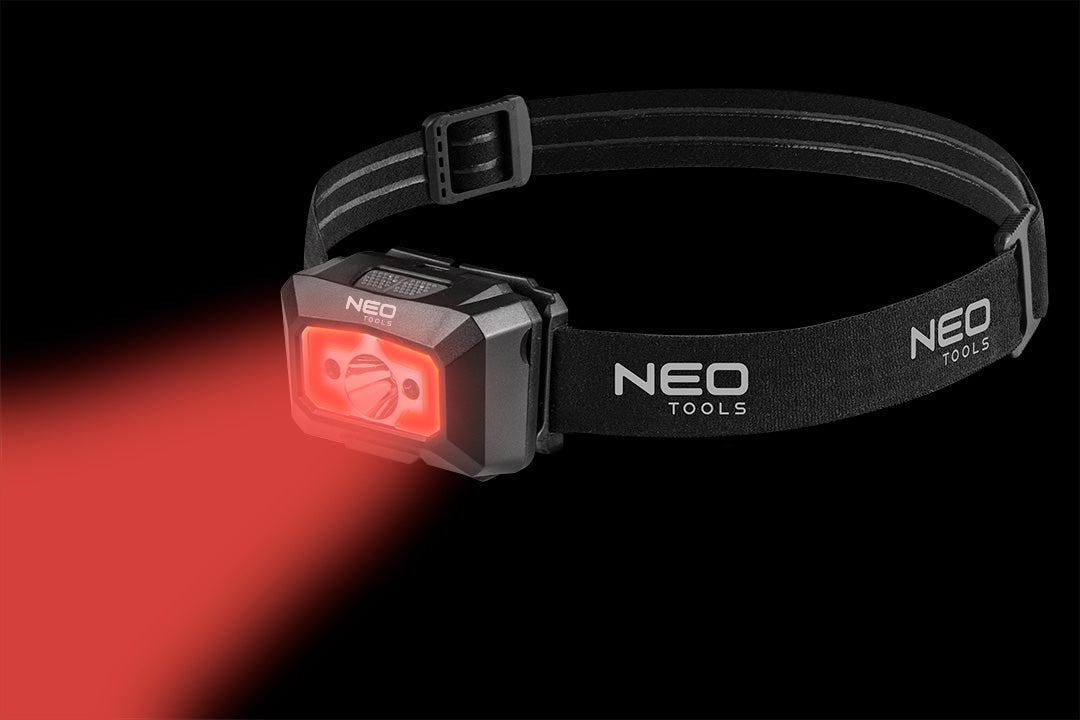 Batéria USB čelovka 250 lm COB LED + senzor pohybu od NEO TOOLS nájdeš na naravis.sk