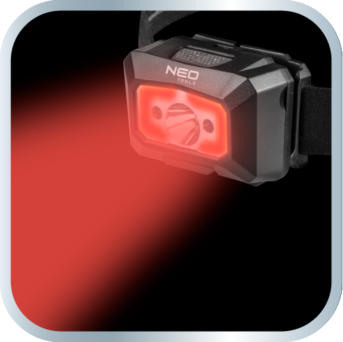 Batéria USB čelovka 250 lm COB LED + senzor pohybu od NEO TOOLS nájdeš na naravis.sk