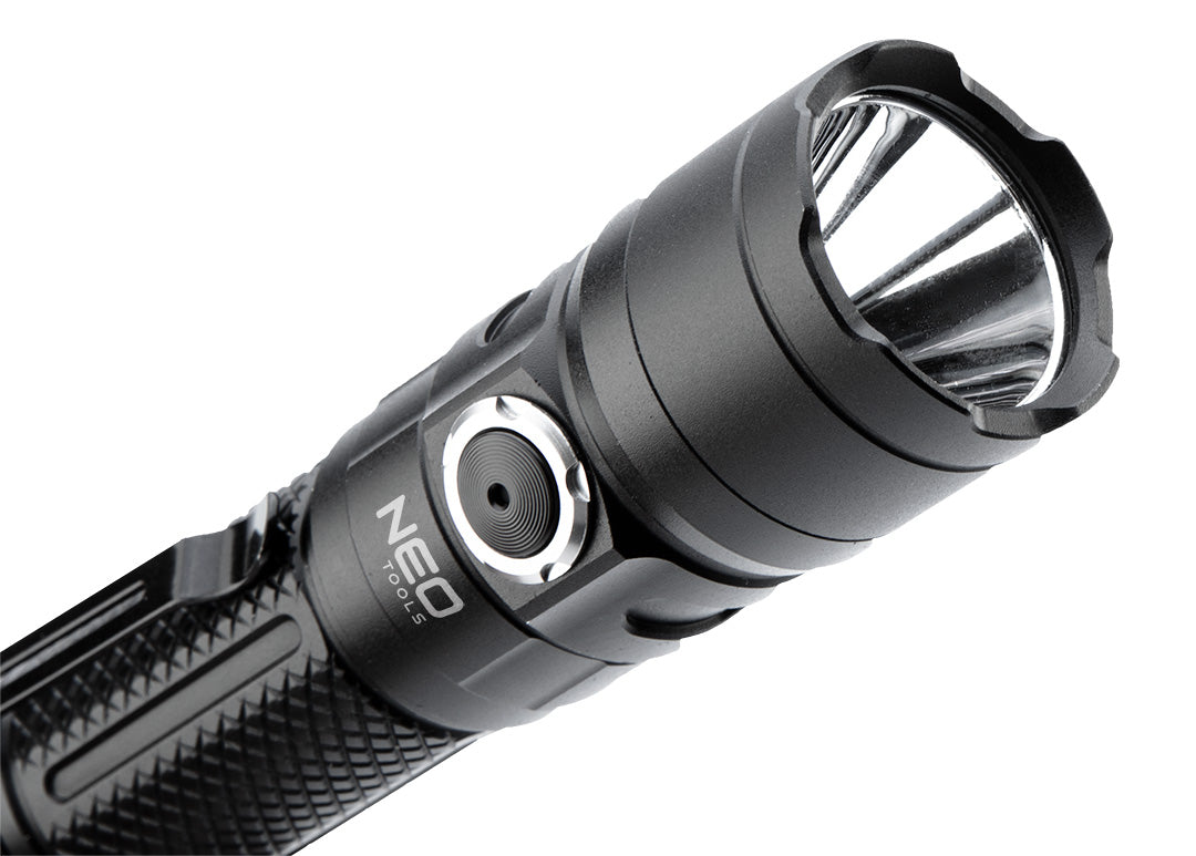 Nabíjateľná baterka USB C 1500 lm SST40 LED od NEO TOOLS nájdeš na naravis.sk