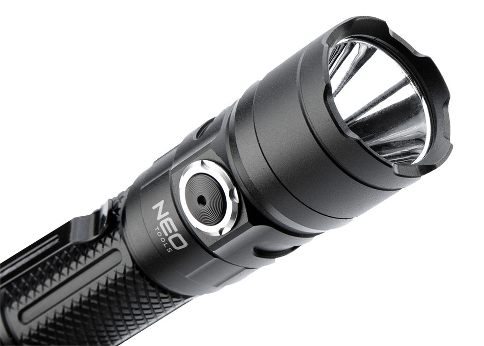 Nabíjateľná baterka USB C 1500 lm SST40 LED od NEO TOOLS nájdeš na naravis.sk