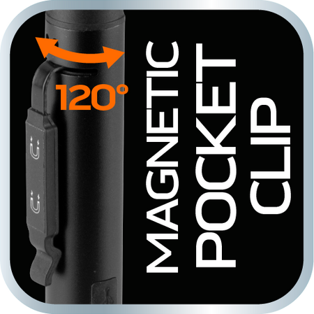 Inšpekčná lampa 450 lm COB LED + laser + UV + 4 v 1 baterka od NEO TOOLS nájdeš na naravis.sk