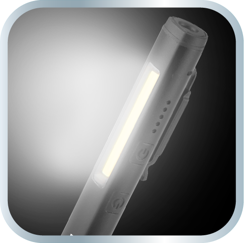 Inšpekčná lampa 450 lm COB LED + laser + UV + 4 v 1 baterka od NEO TOOLS nájdeš na naravis.sk