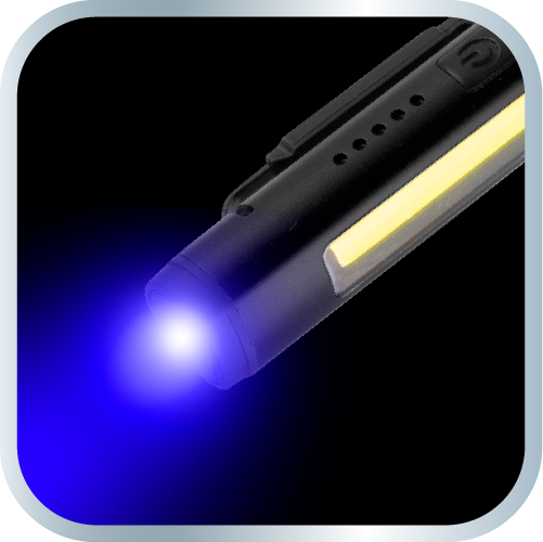 Inšpekčná lampa 450 lm COB LED + laser + UV + 4 v 1 baterka od NEO TOOLS nájdeš na naravis.sk