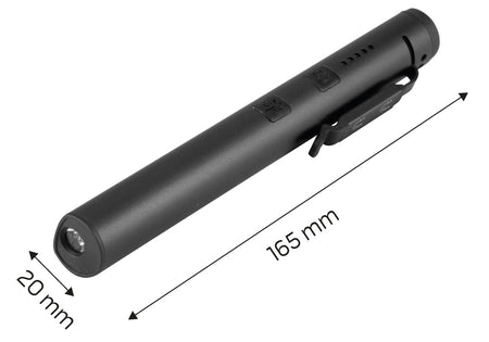 Inšpekčná lampa 450 lm COB LED + laser + UV + 4 v 1 baterka od NEO TOOLS nájdeš na naravis.sk
