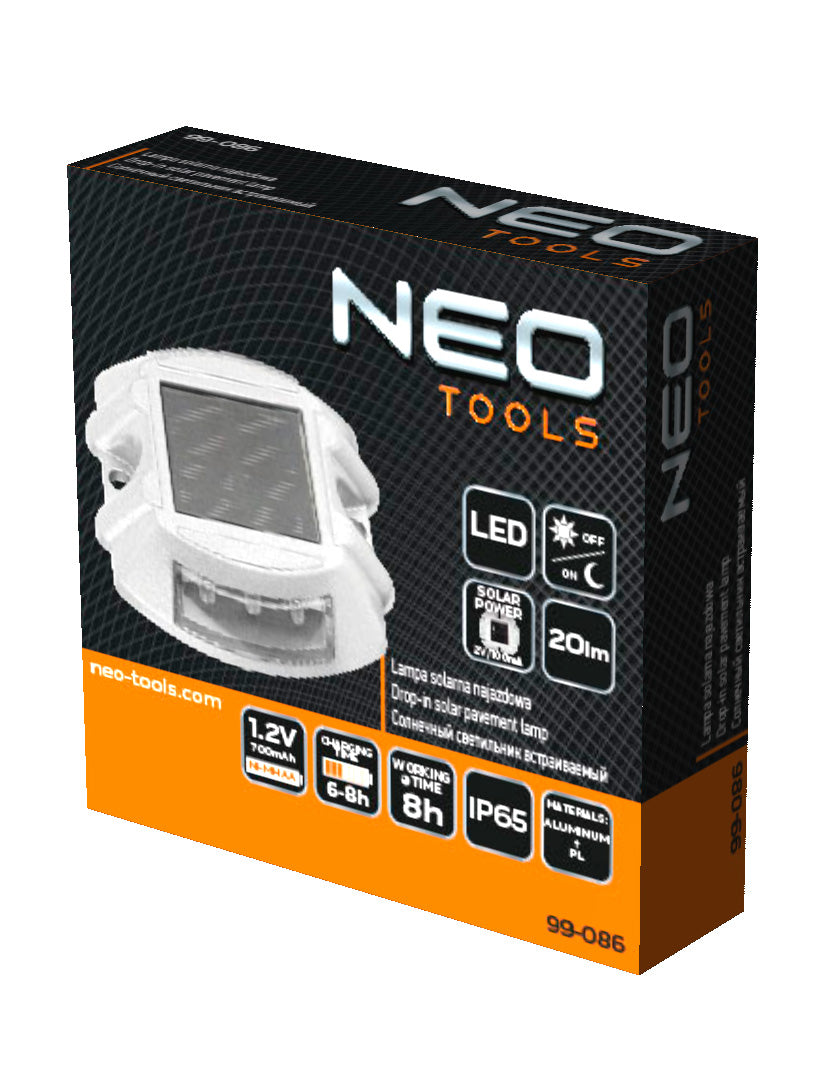 Navádzacia solárna lampa LED 20 lm od NEO TOOLS nájdeš na naravis.sk