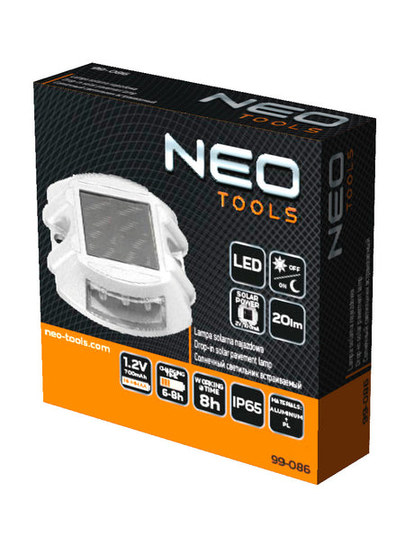 Navádzacia solárna lampa LED 20 lm od NEO TOOLS nájdeš na naravis.sk