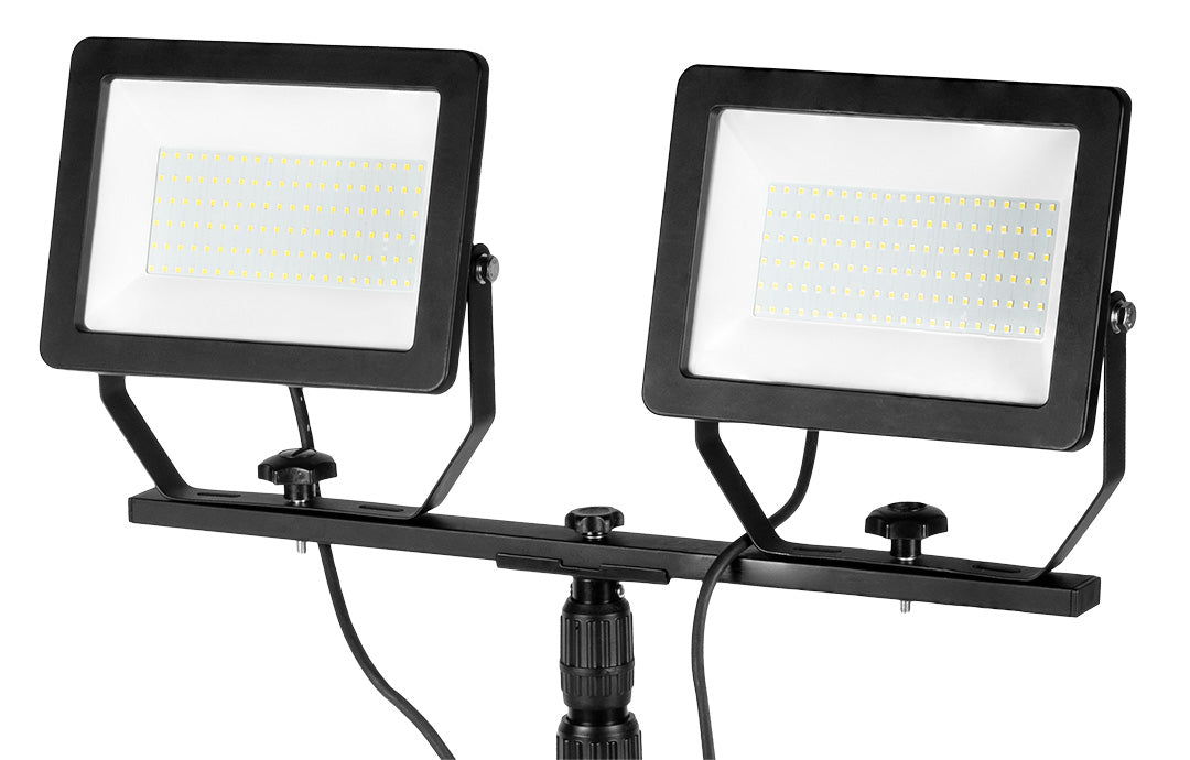 Twin Spotlight 2x100W SMD LED 2 x 8500lm na 1,8m statíve od NEO TOOLS nájdeš na naravis.sk