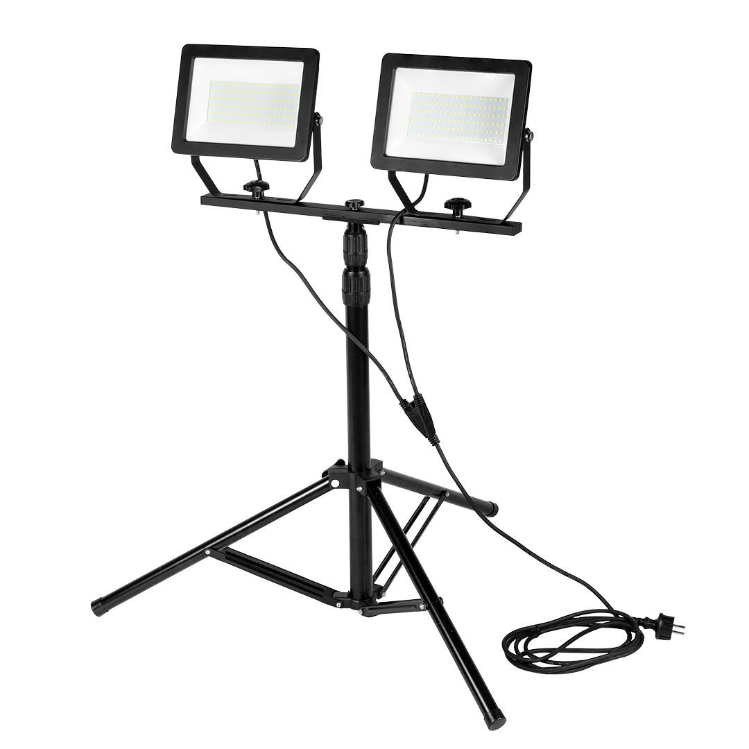 Twin Spotlight 2x100W SMD LED 2 x 8500lm na 1,8m statíve od NEO TOOLS nájdeš na naravis.sk