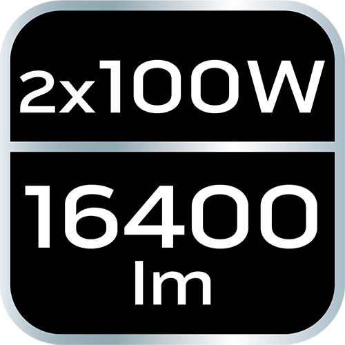 Twin Spotlight 2x100W SMD LED 2 x 8500lm na 1,8m statíve od NEO TOOLS nájdeš na naravis.sk