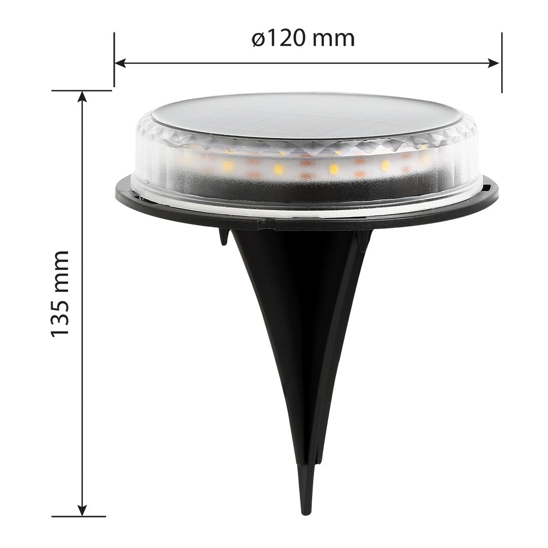 Solárna LED lampa na schodisko od NEO TOOLS nájdeš na naravis.sk