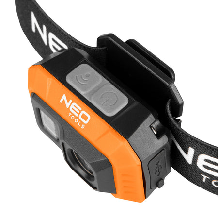Dobíjateľný svetlomet USB COB LED s výkonom 500 lm 12 kusov od NEO TOOLS nájdeš na naravis.sk