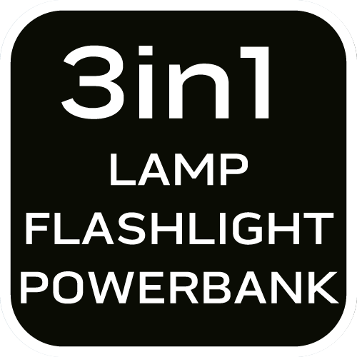 Kempingová lampa 3 v 1 od NEO TOOLS nájdeš na naravis.sk