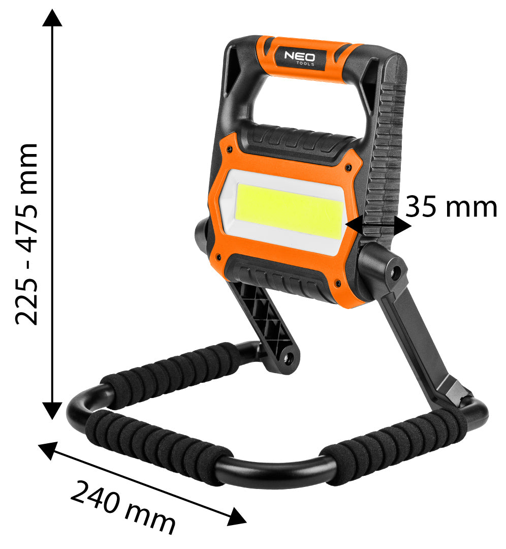 Dobíjacia dielenská lampa 1400 lm od NEO TOOLS nájdeš na naravis.sk
