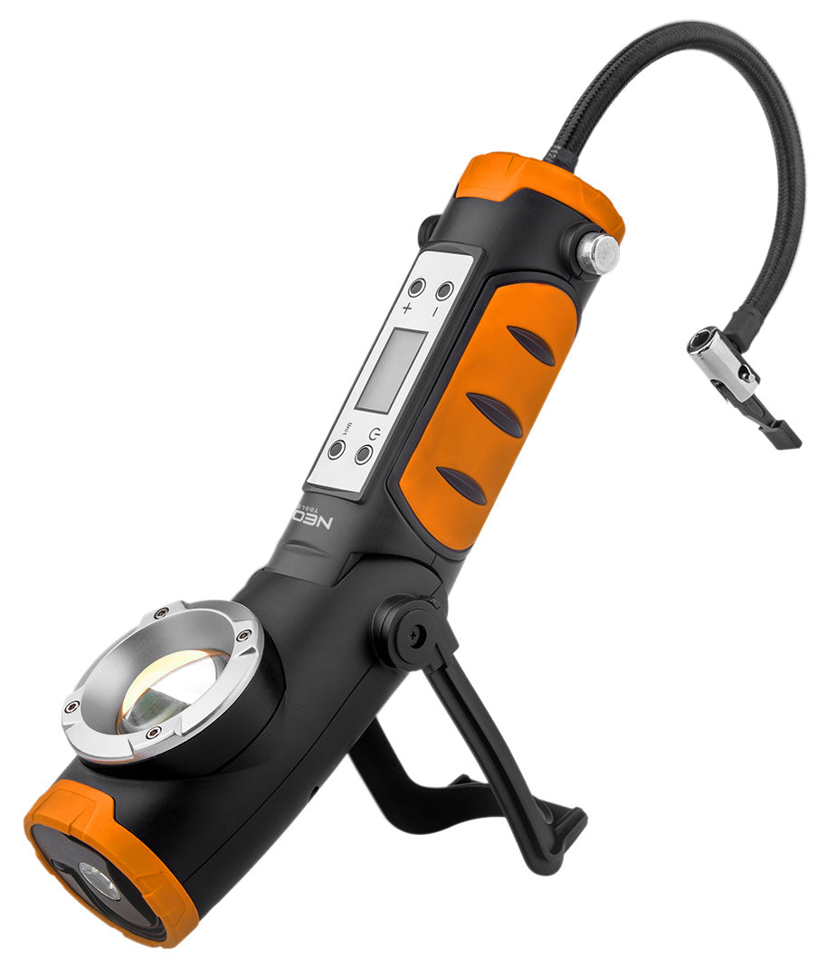 Batériová lampa 800lm s kompresorom od NEO TOOLS nájdeš na naravis.sk