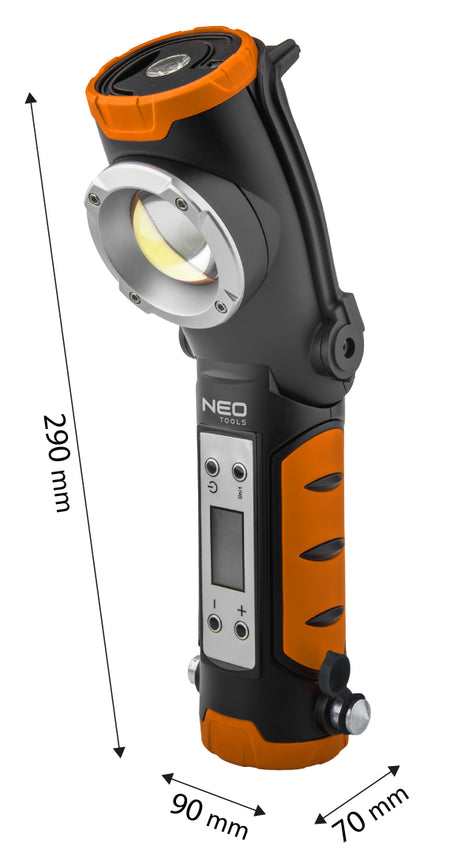 Batériová lampa 800lm s kompresorom od NEO TOOLS nájdeš na naravis.sk