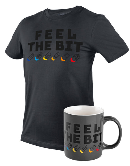 Hrnček s potlačou FEEL THE BIT, 330 ml od NEO TOOLS nájdeš na naravis.sk