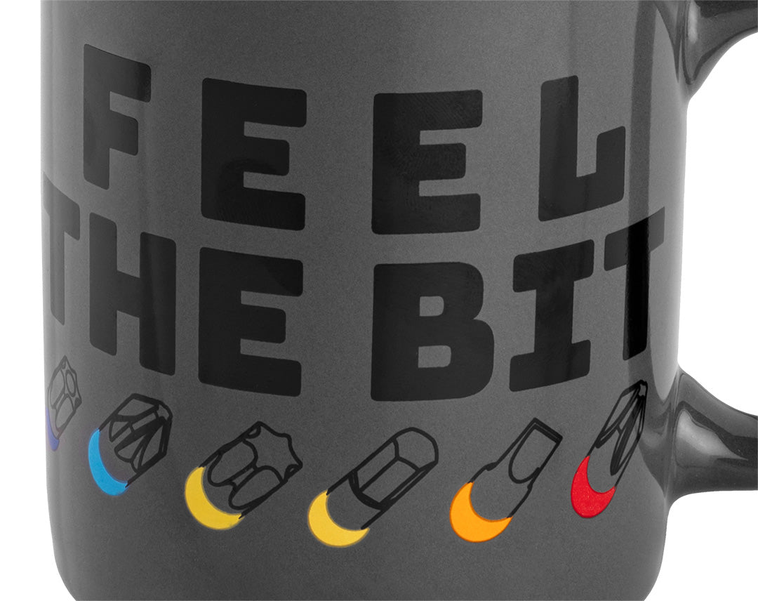 Hrnček s potlačou FEEL THE BIT, 330 ml od NEO TOOLS nájdeš na naravis.sk