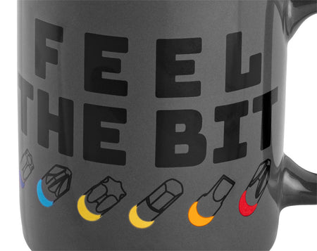 Hrnček s potlačou FEEL THE BIT, 330 ml od NEO TOOLS nájdeš na naravis.sk