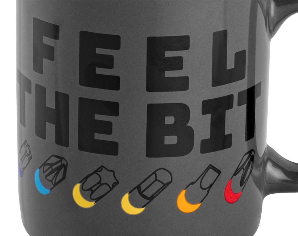Hrnček s potlačou FEEL THE BIT, 330 ml od NEO TOOLS nájdeš na naravis.sk
