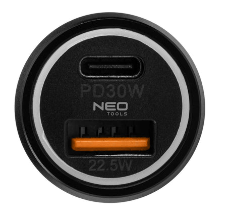 Dvojportová nabíjačka do auta od NEO TOOLS nájdeš na naravis.sk
