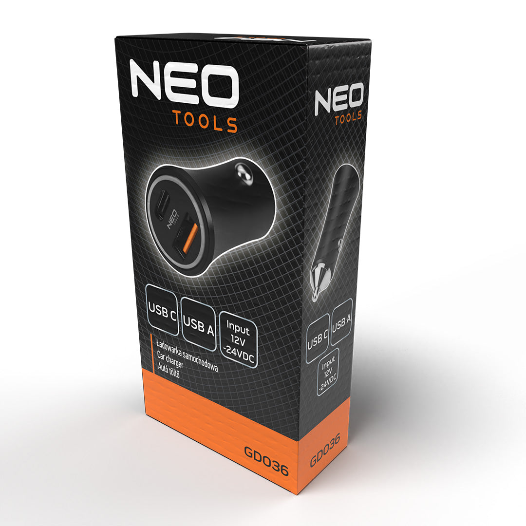 Dvojportová nabíjačka do auta od NEO TOOLS nájdeš na naravis.sk