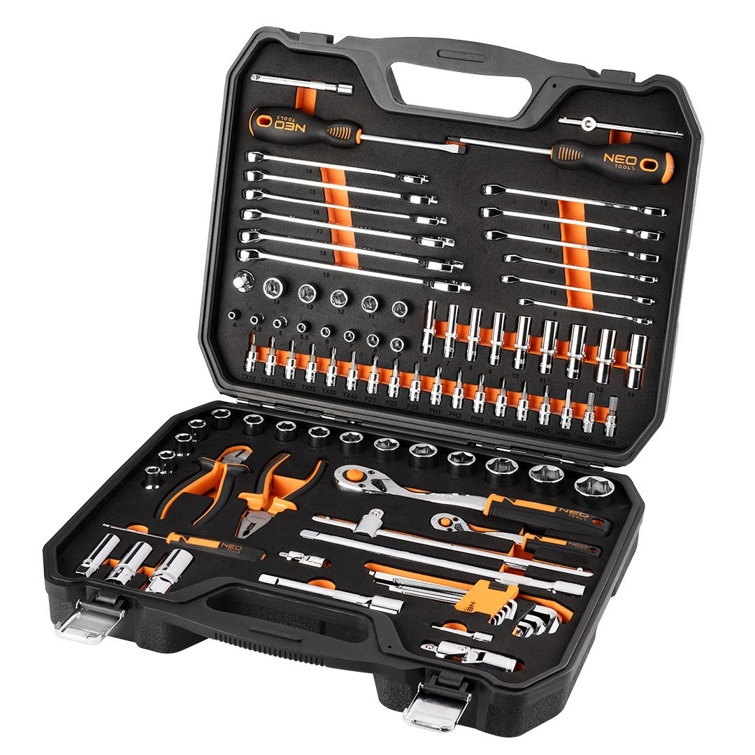 Vozík na náradie 129 prvkami od NEO TOOLS nájdeš na naravis.sk