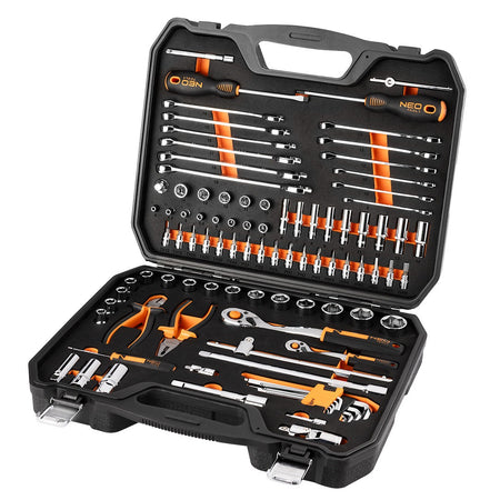 Vozík na náradie 129 prvkami od NEO TOOLS nájdeš na naravis.sk